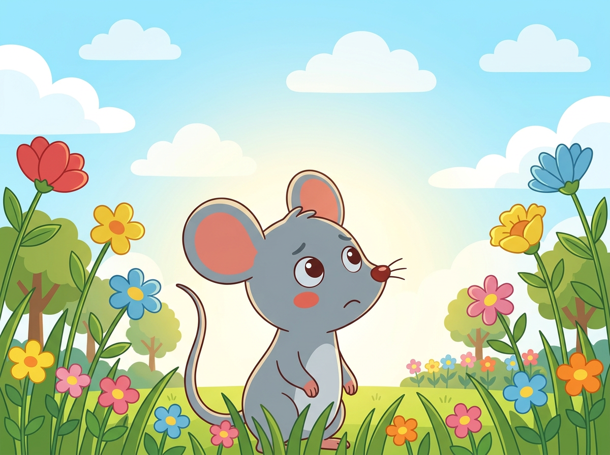 Ilustración 1 de «El ratoncito en busca de un amigo»