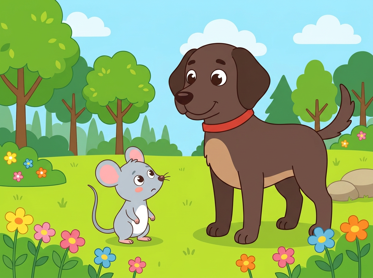 Ilustración 4 de «El ratoncito en busca de un amigo»