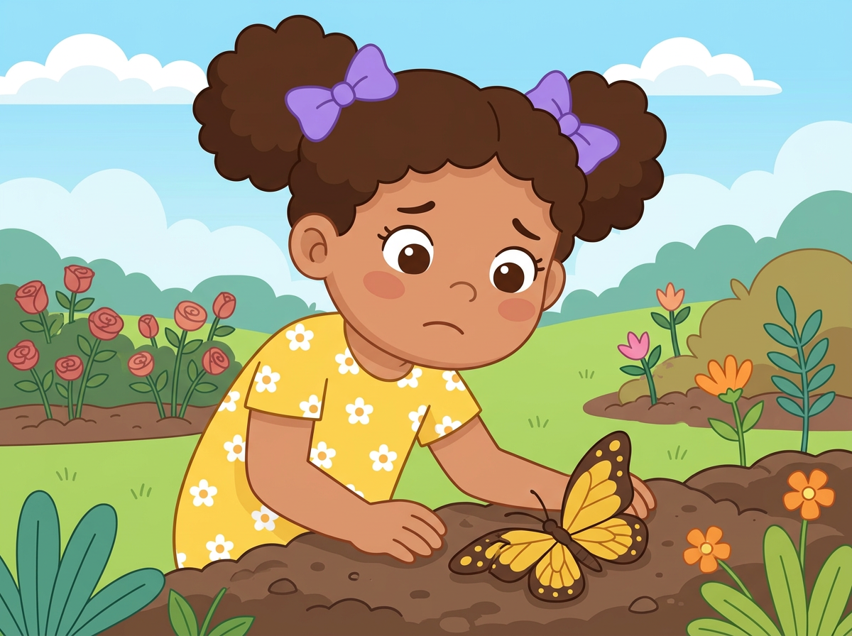 Ilustración 2 de «Layla y la mariposa de alas doradas»
