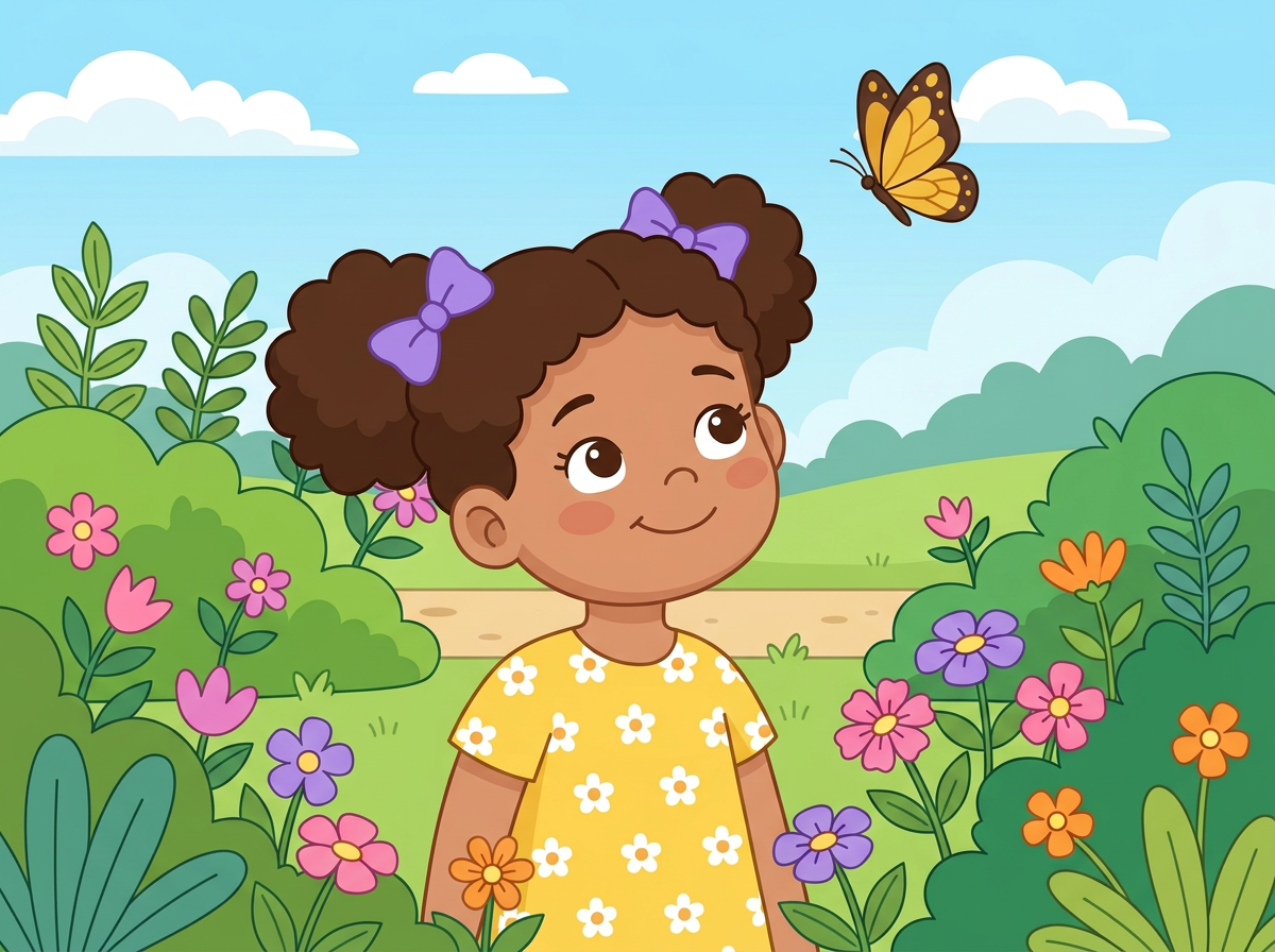 Ilustración 8 de «Layla y la mariposa de alas doradas»