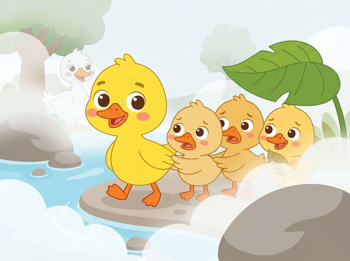 Ilustración 2 de «Los patitos que se perdieron en la niebla»