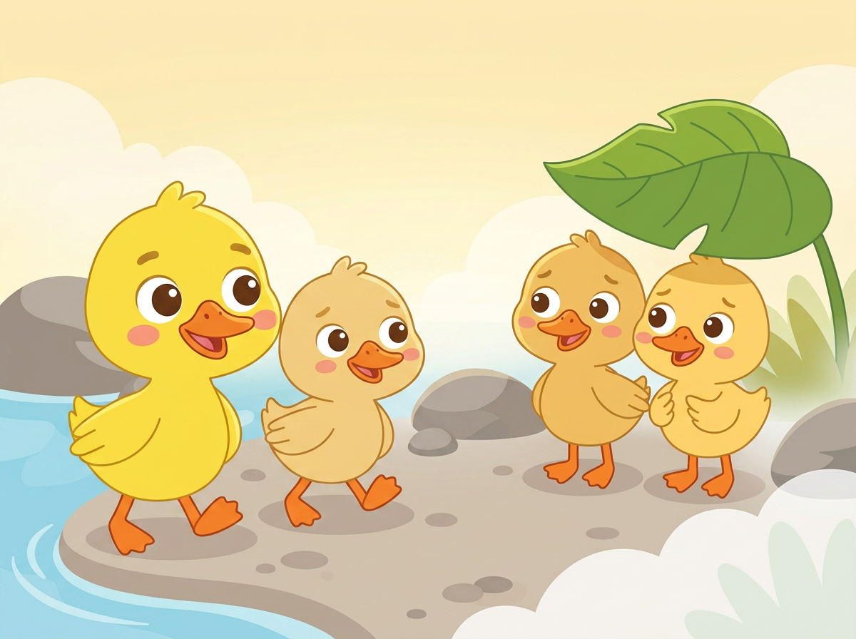 Ilustración 7 de «Los patitos que se perdieron en la niebla»