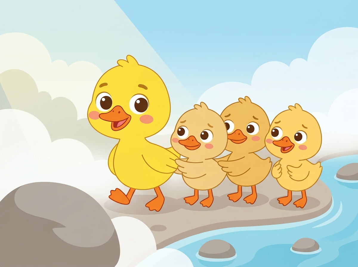 Ilustración 8 de «Los patitos que se perdieron en la niebla»