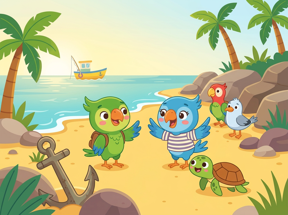 Ilustración 4 de «Kiko, Mia y el tesoro de la playa»