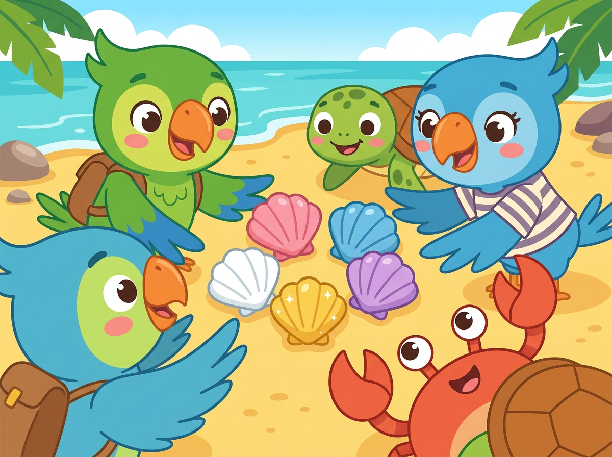 Ilustración 7 de «Kiko, Mia y el tesoro de la playa»