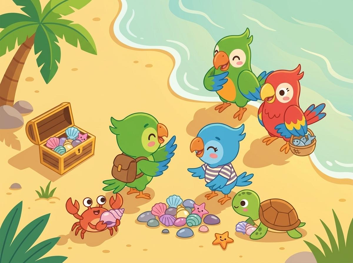 Ilustración 8 de «Kiko, Mia y el tesoro de la playa»
