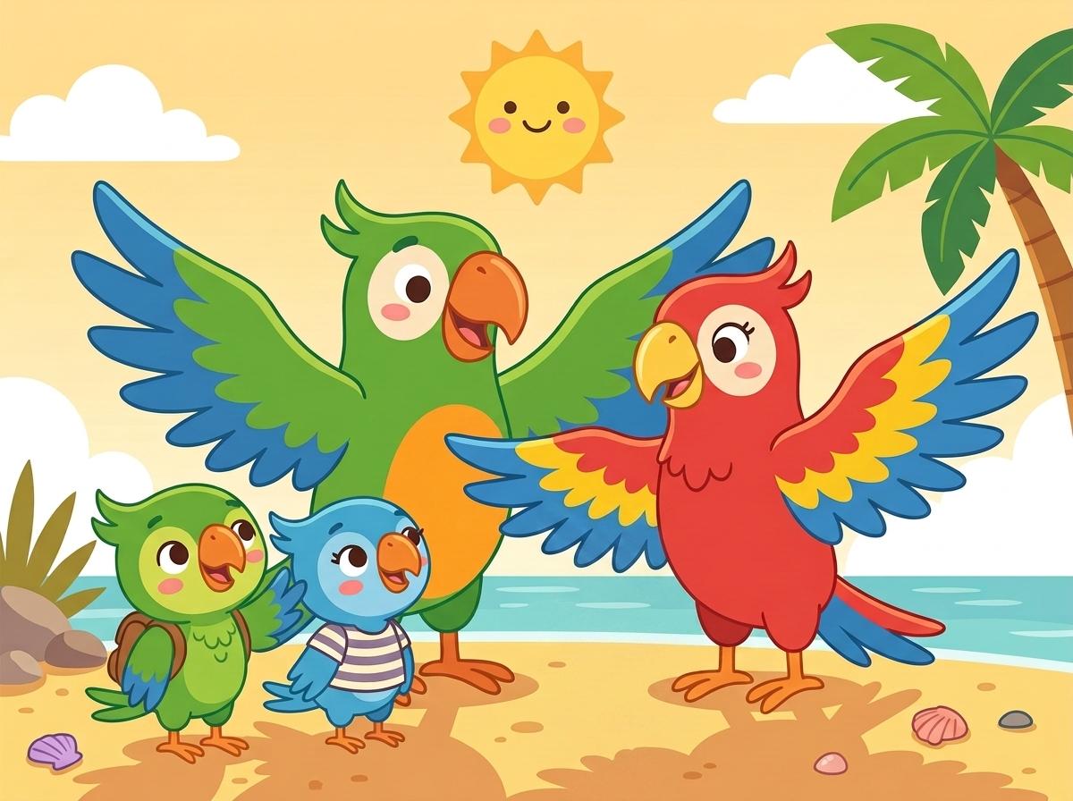 Illustration 2 from “Kiko, Mia and the Beach Treasure”