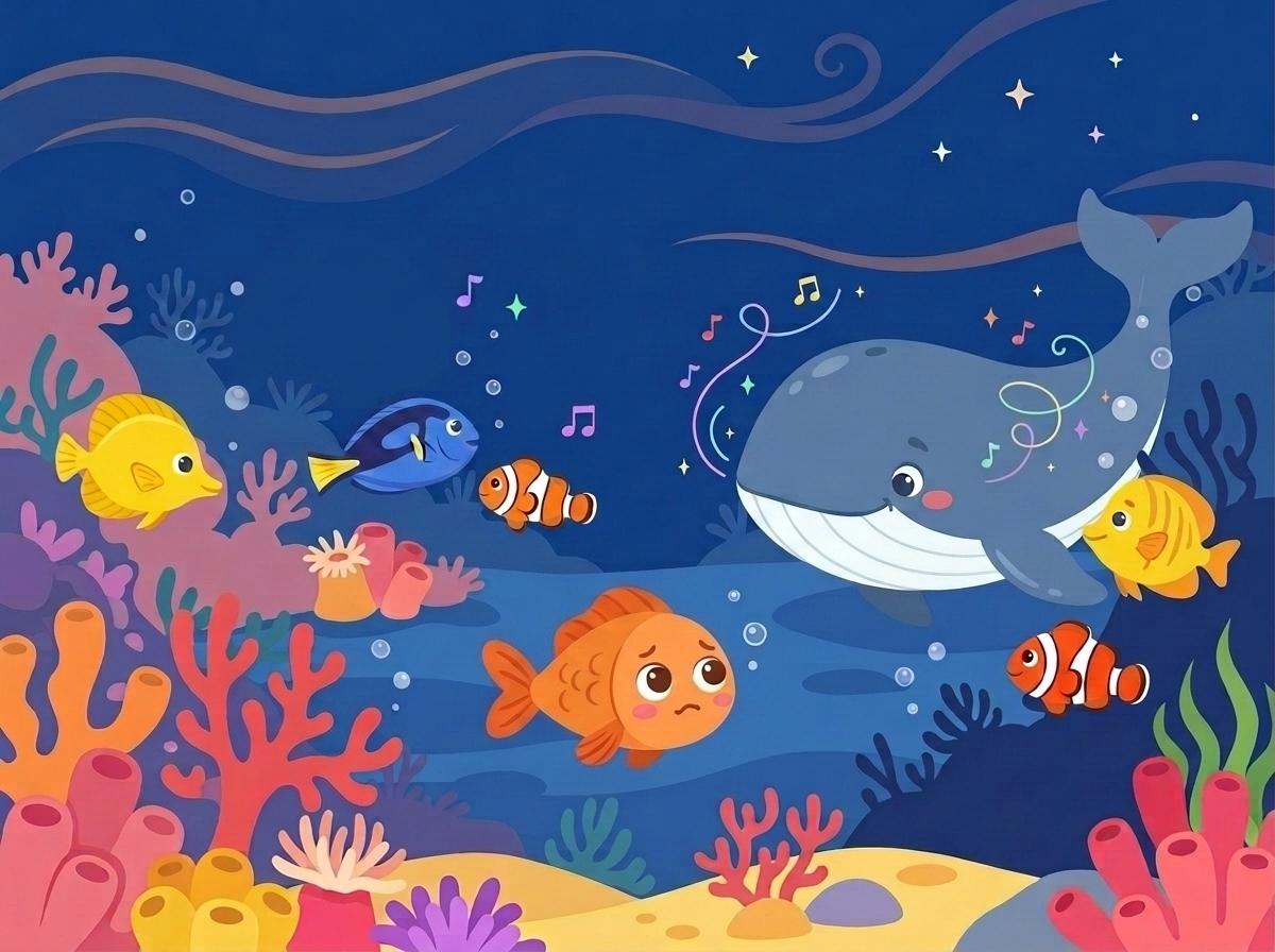 Ilustración 5 de «La ballena que guardaba las canciones del mar»