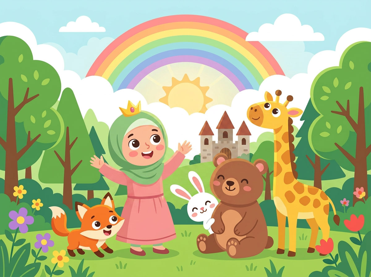 Ilustración 4 de «La Princesita del Bosque Bendecido»