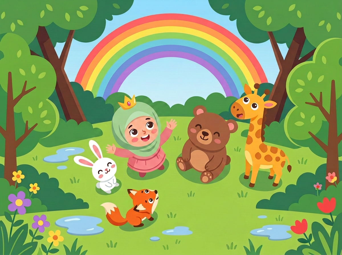 Ilustración 7 de «La Princesita del Bosque Bendecido»