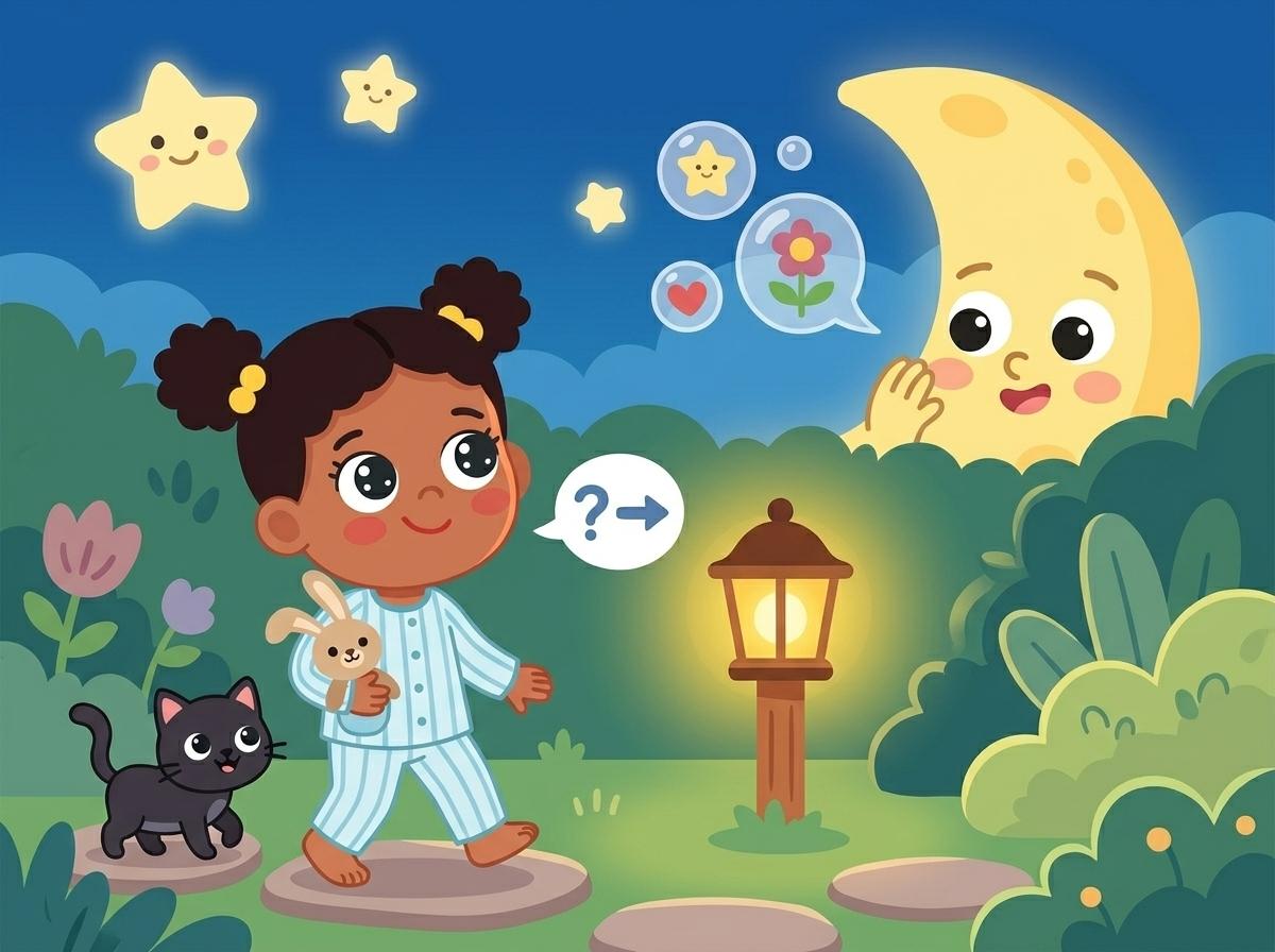 Illustration 2 from “Amina and the Grateful Moon”