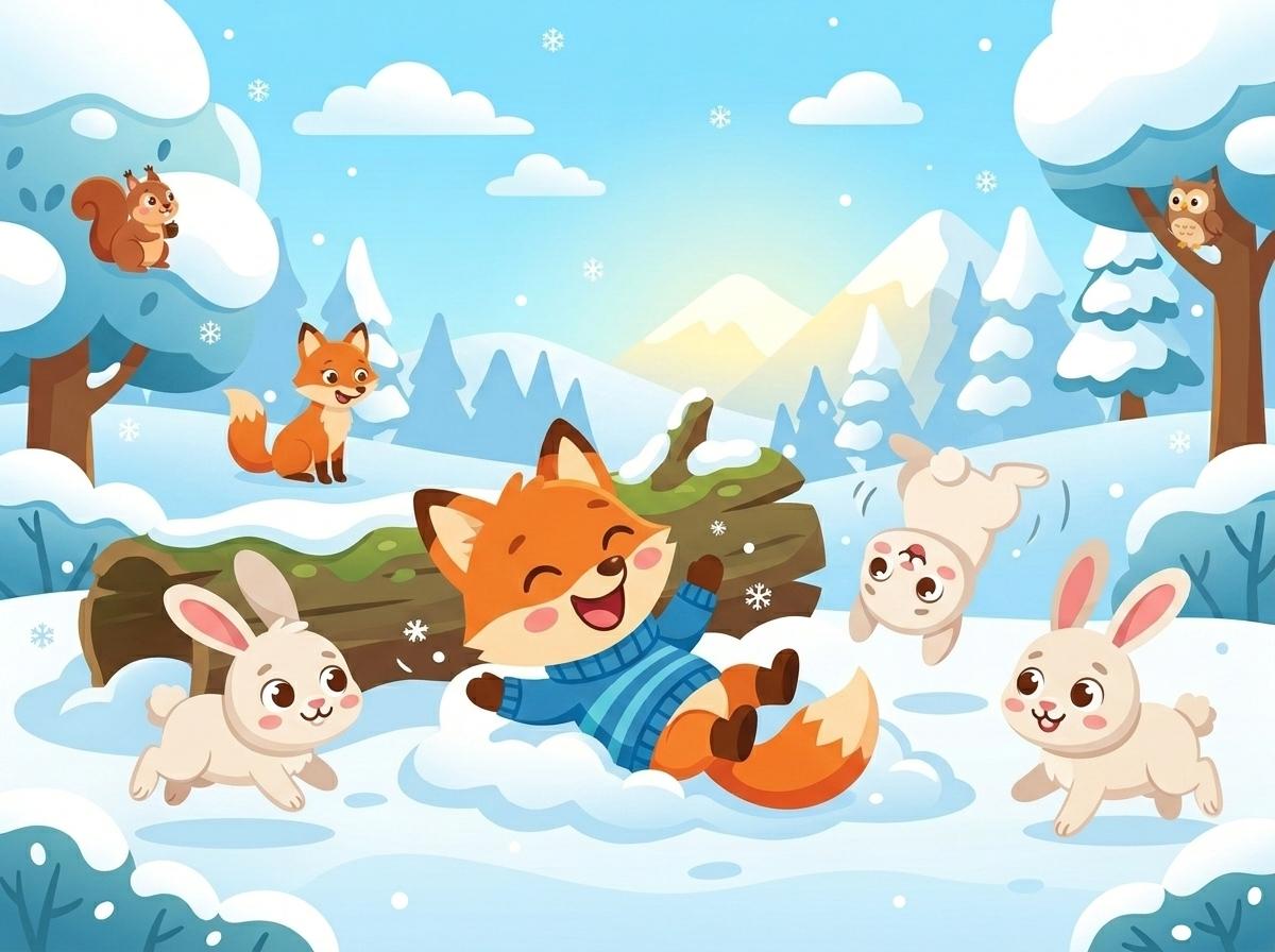 Ilustración 5 de «Tobi y su primera nieve»