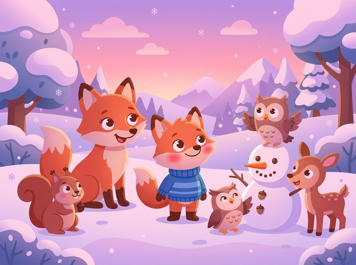 Ilustración 6 de «Tobi y su primera nieve»