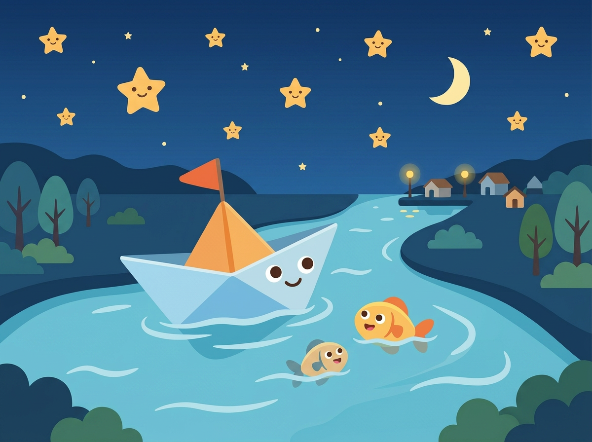 Ilustración 1 de «El barquito que buscaba su puerto»