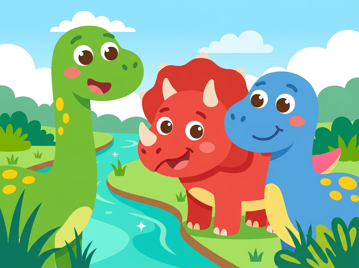 Ilustración 1 de «Yaco, Rufo y Nilo: los amigos del río feliz»