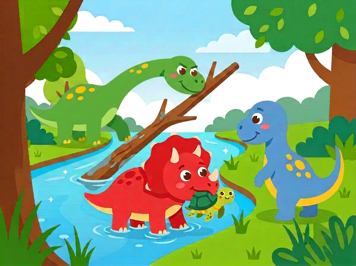 Ilustración 6 de «Yaco, Rufo y Nilo: los amigos del río feliz»