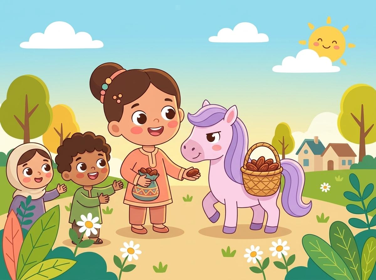 Ilustración 6 de «Amira y Luna: un día de gratitud»