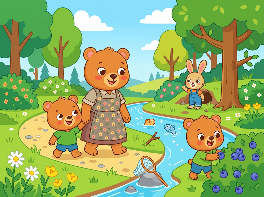 Portada del cuento «Toby y el primer día de primavera»