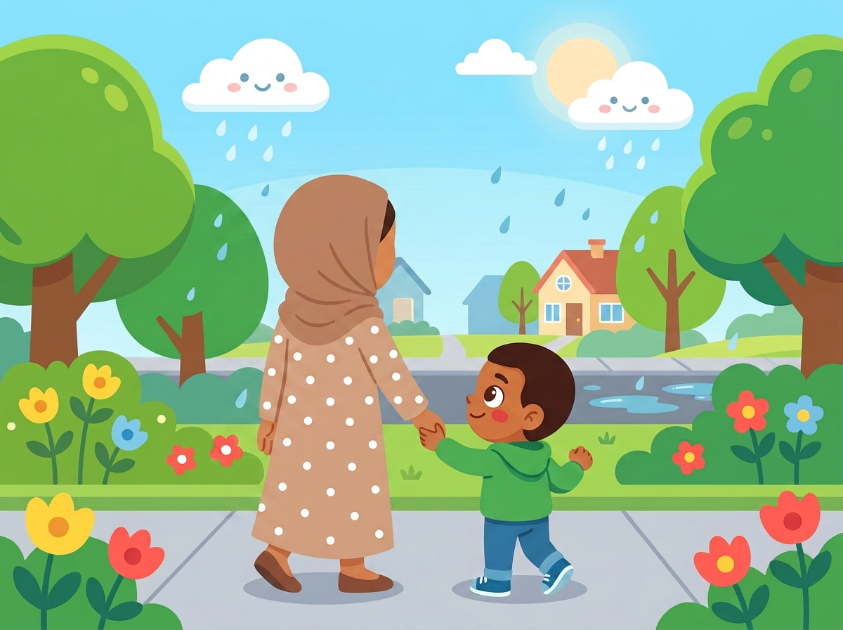 Ilustración 1 de «Omar y el gatito perdido»