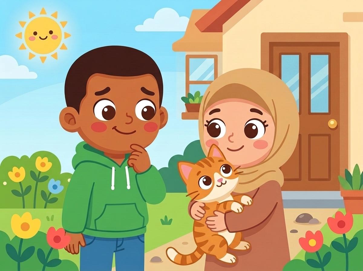 Ilustración 9 de «Omar y el gatito perdido»