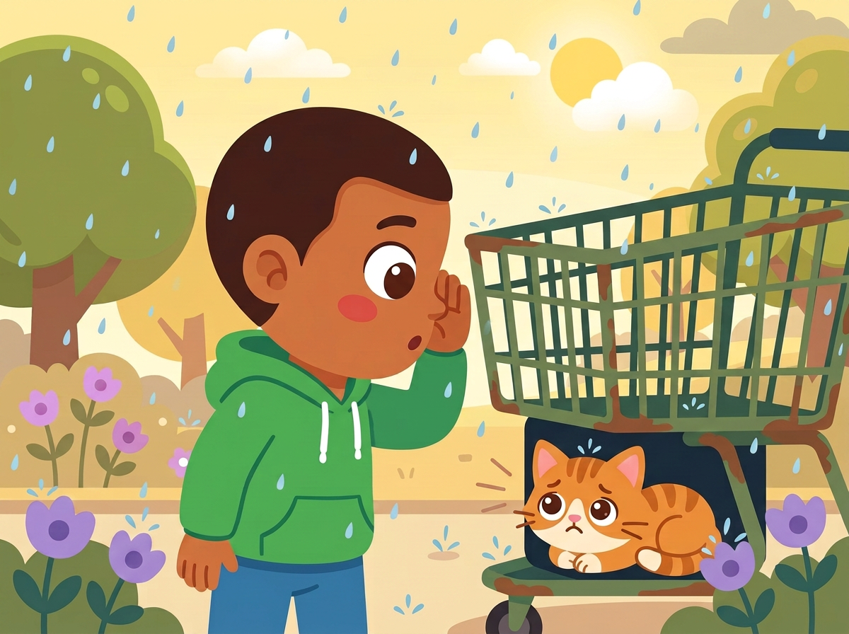 Ilustración 2 de «Omar y el gatito perdido»