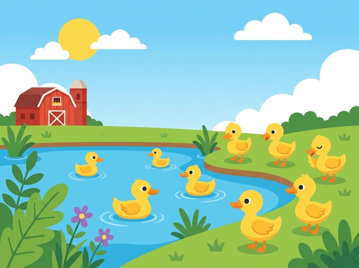 Ilustración 1 de «Un día en la granja feliz»