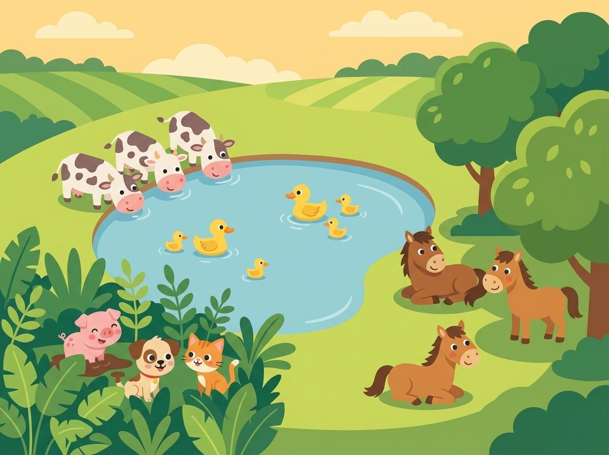 Ilustración 6 de «Un día en la granja feliz»