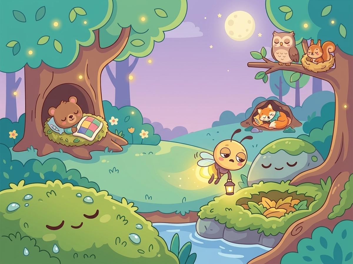 Ilustración 6 de «La lucecita que tenía sueño»