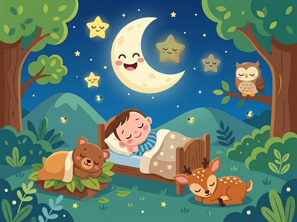 Ilustración 7 de «La lucecita que cuida los sueños»