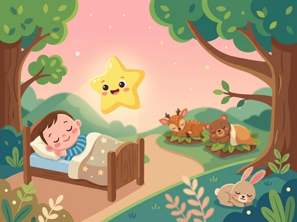 Illustration 6 from “The Little Light That Watches Over Dreams”