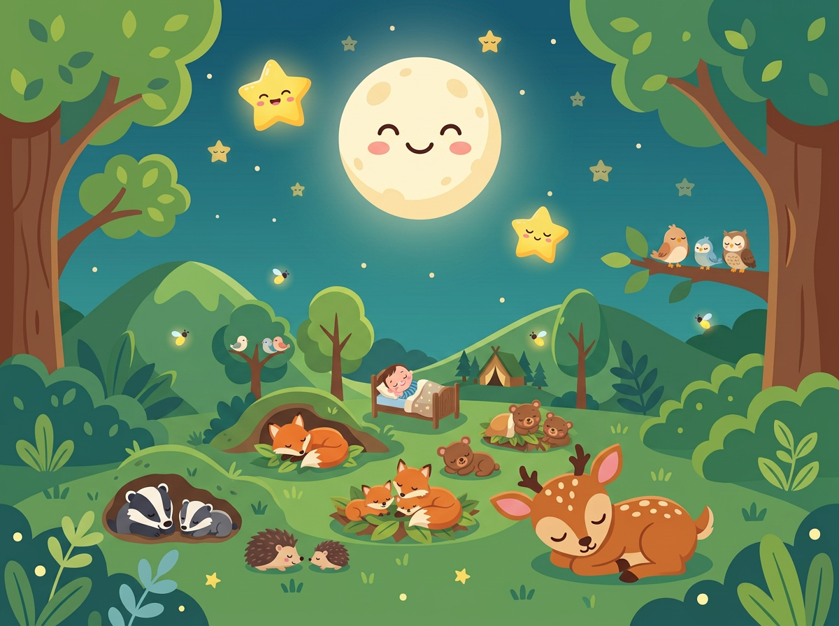 Illustration 7 from “The Little Light That Watches Over Dreams”