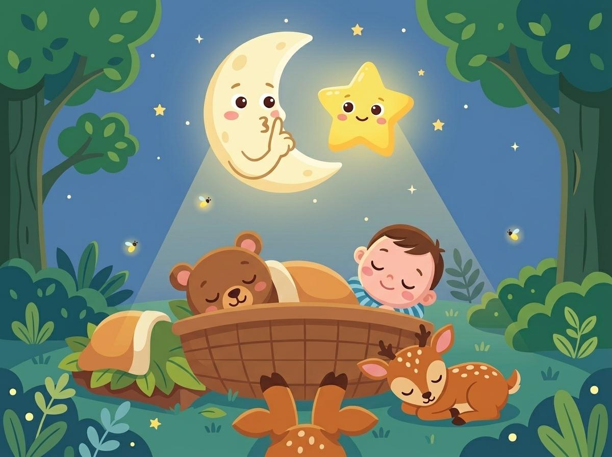 Illustration 4 from “The Little Light That Watches Over Dreams”